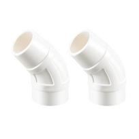 2 vnt. 45 laipsnių alkūnės žarnos adapterio pakuotė Baseino valytuvo skimerio adapteris Zodiac W70244 W90146 R0532500 K12097 AXV151 1