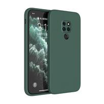 Kvadratinis telefono dėklas Xiaomi Redmi Note 9 9s 10 10s 11 11s 12 12s 9T 10T 11T 12 Pro Plus 4G 5G matinis silikoninis dangtelis Redmi Note 9 4G tamsiai žalia spalva