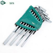 SATA 09108 12-Piece Imperial Extra Long Hex Key Set 12-Piece Set