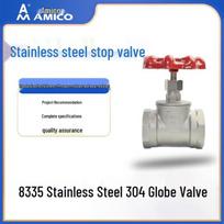 AMICO 8335 Stainless Steel High-Pressure Steam Stop Valve