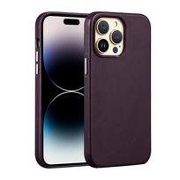 Išpardavimas Magsafe dėklui Originali oda iPhone 12 13 Pro Max 13 Mini Magnetinis Belaidžio Įkrovimo Dangtelis For iPhone 13Pro Max tamsiai violetine spalva