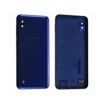 Cache batterie / vitre arrière - SAMSUNG - Galaxy A10 (A105F) - Bleu - Pièce détachée originale - Compatible A105F mėlyna