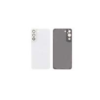 Cache batterie vitre arrière - SAMSUNG - Galaxy S22+ (S906B) - Blanche - Sans logo - Blanc balta