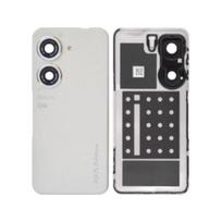 Cache Batterie Vitre Arrière Premium Blanc Clair de Lune pour Asus Zenfone 9 balta