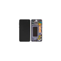 Écran LCD avec vitre tactile - SAMSUNG - Galaxy S10e (G970) - Châssis - REFURB - Noir