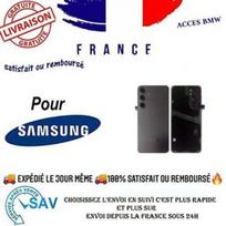 Cache batterie vitre arrière - SAMSUNG - Galaxy S24 Plus 5G S926 - Noir - Premium - Remplacement juoda