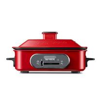 Morphy Richards MR9088 Multi-function Electric Hot Pot CN plug (adapter included) raudona
