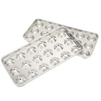 2 Piece Ball Shaped Ice Cube Mold 304 Stainless Steel Ice Cube Tray  Restaurant