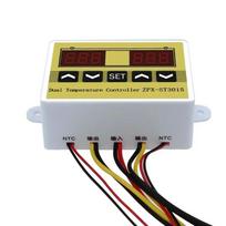 ZFX-ST3015 Dual Temperature Controller 12V 24V 220V Incubator Controller Digital Thermostat Temp Controller Regulator Tools