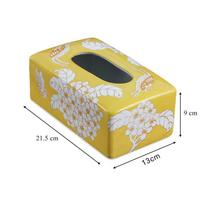 Hand-Painted Blue & White Ceramic Tissue Box – Chinese Inspired Living Room Decor