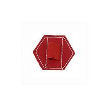PU Self-adhesive Pen Holder IPad Capacitive Pen Holder Elastic Band Computer Self-adhesive Pen Holder Stationery Organizer raudona