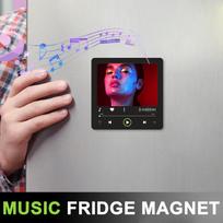 Muzikiniai šaldytuvo magnetukai USB Akriliniai muzikiniai magnetukai Namų dekoravimo aksesuarai Valentino dienai Vestuvėms Kelionėms Helovinui China Mainland
