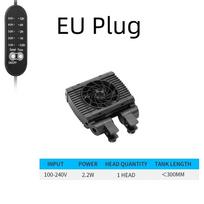 Variable Speed Aquarium Cooling Fan Silent Heat Dissipation Fan Fish Tank Chiller Fan  Shrimp Tank 1 Head EU Plug