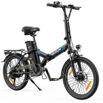 VARUN C20-1 PRO Sulankstomas elektrinis dviratis, 48V 13Ah nuimama baterija juoda