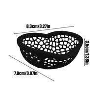 Aquarium Floating Cave Heart Shape Fish Shrimp Hideout Shelter Hammock Feeding Ring  Resting Spot for Betta Small Aquatic Pets juoda