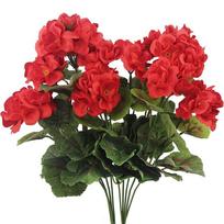 1Pc Begonia flower Artificial plants for Wedding bridal bouquet Home outdoor garden bonsai Decoration DIY Christmas Wreaths vase raudona