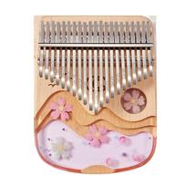 High-end Kalimba 21 Keys Thumb Piano Musical Instrument Professional Kalimba 21 Keys Finger Piano Sakura Kalimba