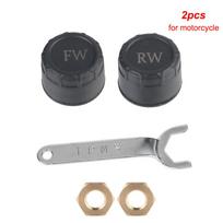 Išmanūs TPMS jutikliai 2/4 vnt. motociklui / automobiliui TPMS padangų slėgio stebėjimo sistema APP ekranas padangų testeris Bluetooth 5.0