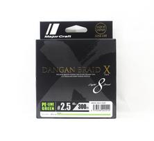 Major Craft Dangan Braid X Line X8 300m P.E 2.5 Žalia DBX8-300/2.5GR (2514) žalia