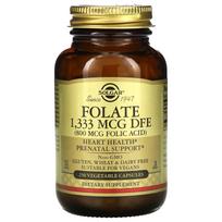 Solgar, Folic Acid, 800 mcg, 250 Veggie Capsules