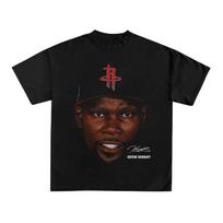 Kevin Durant Marškinėliai. Unisex medvilniniai marškinėliai, Krepšinio atributika, Sportinė apranga, 2XL