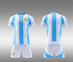 24-25B Argentina Home Team Training Jersey Football Jersey Children'S Jersey Children'S Clothing Adult Size 16-3Xl 16 yards/100