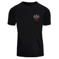 Lenkijos vėliavos erelio emblema ant krūtinės spausdinta patriotinė marškinėliai 100% medvilnė apvali apykaklė trumpos rankovės vasariniai kasdieniai vyriški marškinėliai dydis S-3XL ... S įvairiaspalvis