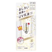 Nameraka Honpo Wrinkle UV product UV and light makeup Sunscreen SPF43 25mm x 75mm x 183mm Emulsion 6-in-1 - Toner, serum, emulsion, cream,