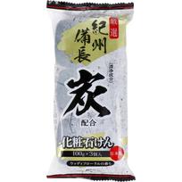 Charcoal Woody Floral 100g x 3 pieces Soap, Scent,