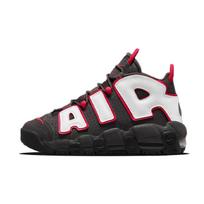 (GS) Nike Air More Uptempo 'Medium Ash Siren Red White' Kids' DH9719-200 EU 35.5