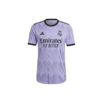 adidas Real Madrid 22/23 Išvykos Originalūs Marškinėliai Azijos Dydis 'Violetinė' Vyriški H18492 L