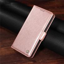 Leather Wallet Case For Samsung Galaxy Note 8 9 10 Plus 20 Ultra A02S A03S A04E A05S A06 A07 M22 M32 M23 Flip Phone Stand Cover For A04 A04S rožinio aukso spalvos