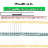 Kaiyuanda 1/2W 1% Metal Film Resistors