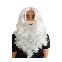 Santa Claus Beard And Wig Set Perfect Finishing Touch To Your Costume LonghairSantaClaus 4,30cm/11in