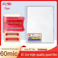 Feier A5 60 Micron Laminating Film 100-Pack CN plug (adapter included)