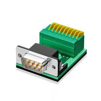 Z-TEK RS232 DB9 Male Solder-Free Terminal Adapter