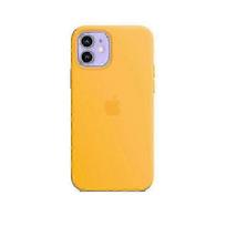 (Sunflower) Silicone Case With Magsafe For Iphone 12 12 Pro Black