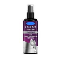 Perfect Finish Limescale Removal Spray 100ml Bottle for Bathroom and Kitchen Cleaning Suitable for Shower Heads Faucets and Tiles One Size