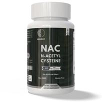 NAC N-Acetyl L-Cysteine 600 mg Capsules | 60 Count Pack=60 capsules