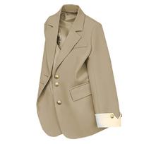 Women's Classic Red Blazer with , Fit Suit Jacket for Office, Formal, and Casual Wear M