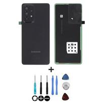 Cache batterie / vitre arrière - SAMSUNG - Galaxy A53 5G (A536B) - Original - Noir - Pièce de remplacement