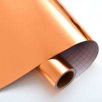 Brushed Metal Finish Adhesive Wallpaper rožinio aukso spalvos