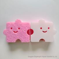 Magic Eraser: Cloud Sponge for Mirrors & Faucets 5.9x6.7x2.9 cm rožinė