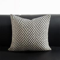 Modern Minimalist Herringbone Knit Cushion Cover - Stylish Living Room Pillowcase 45*45cm (Cover Only)