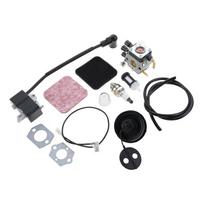 Carburetor Kit for Stihl FS75 FS80 FS80R FS85 FS85R FS85T String Trimmer W/ 4137 400 1350 Ignition Coil 4137 124 2800 Air Filter