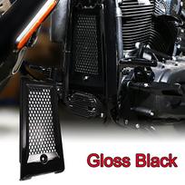 Motociklo viršutinė radiatoriaus apdaila Harley Softail Breakout Fat Street Bob FXBB Low Rider 2018-2025 juoda