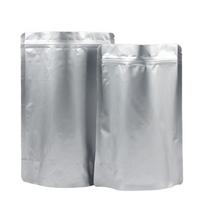 HAISIDIKE HKL-1070 Stand-Up Aluminum Foil Self-Sealing Bags 11x16+3cm