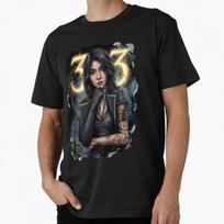 Clair Obscur Expedition 33 Lune Gift tee for gamer 100 cotton RPG printed Mens Short Sleeve Graphic TShirt All size tops S