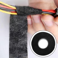 ABKS-5Pc Heat-Resistant Wiring Harness Tape Looms Wiring Harness Cloth Fabric Tape Adhesive Cable Protection 19Mm X 15M juoda