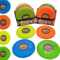 Frisbee Dysk Latający Do Rzucania Pełne Ringo Kolor Czerwony 24 Cm Średnicy